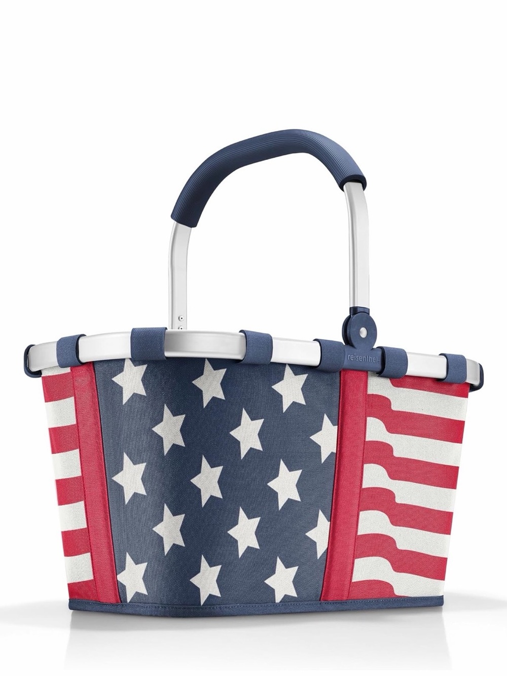 Stars & Stripes Foldable Storage Basket - Red, White & Blue $75 Retail - Picture 2 of 6